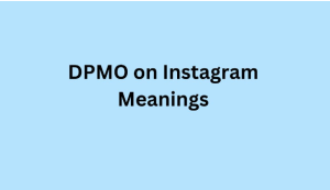 DPMO Meaning in Text