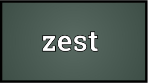 What does Zesty Mean