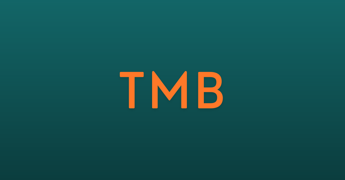 TMB Meaning in Text