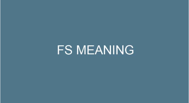 FS Meaning Text