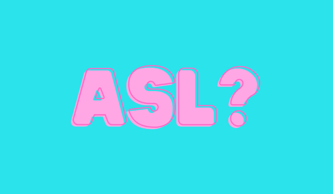 ASL Meaning Slang