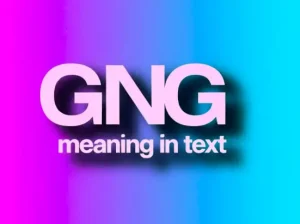 GNG Meaning In Text