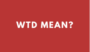 WTD Meaning In Text